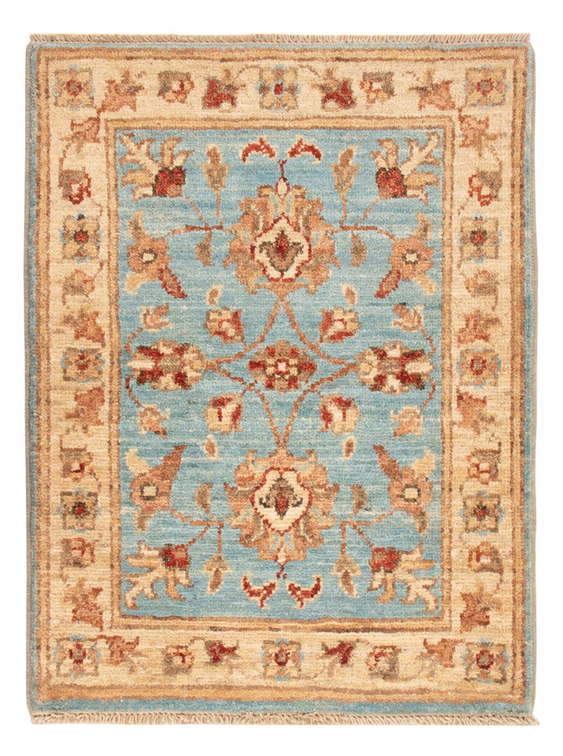 Tapis Ziegler - 70 x 53 cm - turquoise
