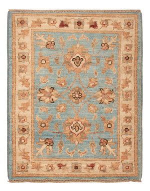 Tapis Ziegler - 69 x 54 cm - turquoise