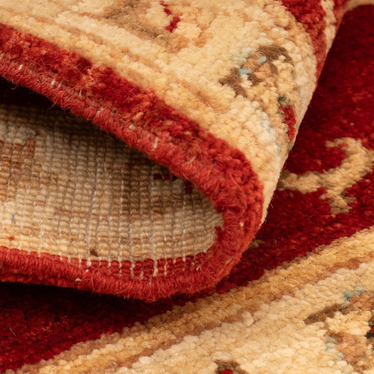 Tapis Ziegler - 70 x 54 cm - rouge bordeaux