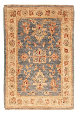 Tapis Ziegler - 74 x 51 cm - bleu pétrole