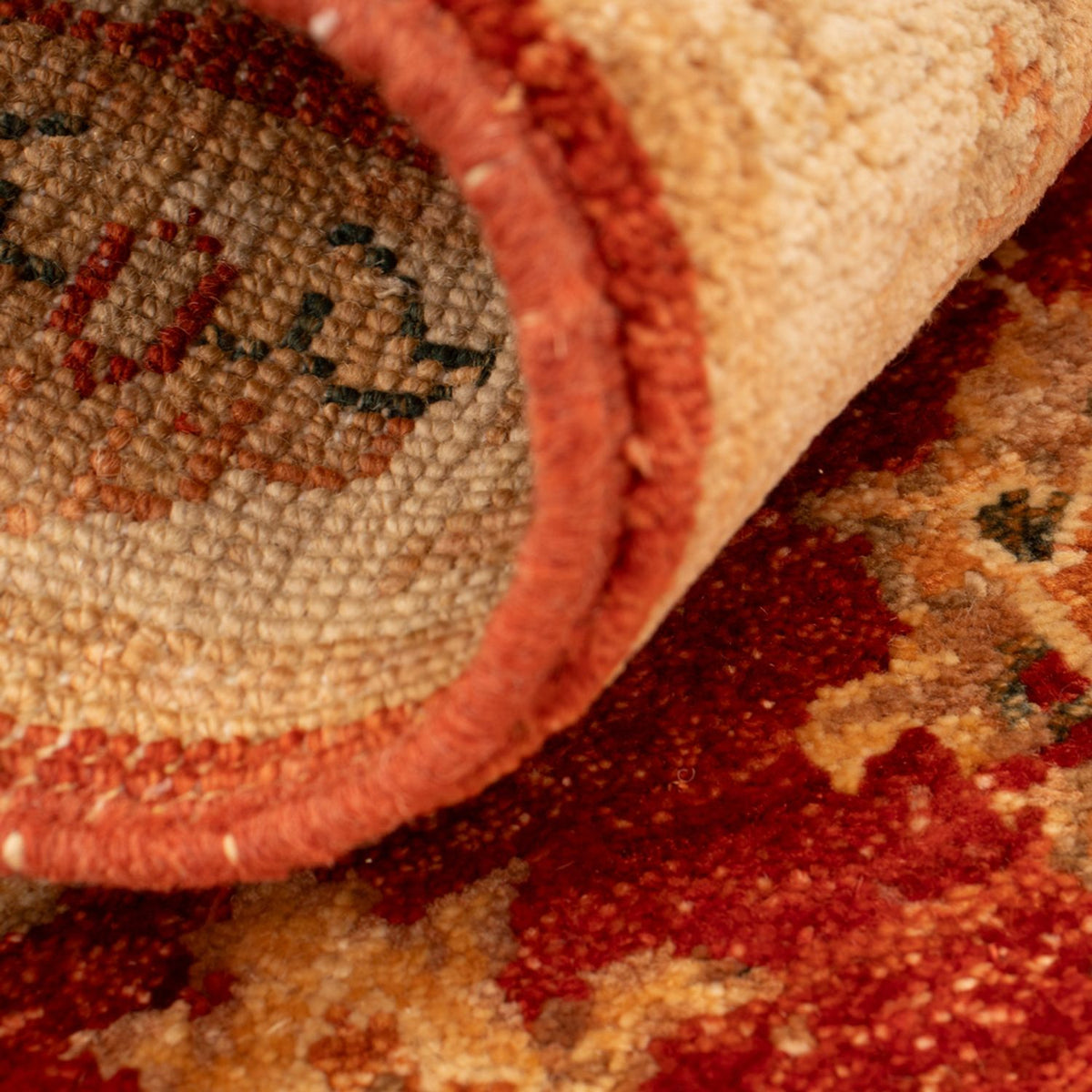 Tapis Ziegler - 69 x 50 cm - rouille