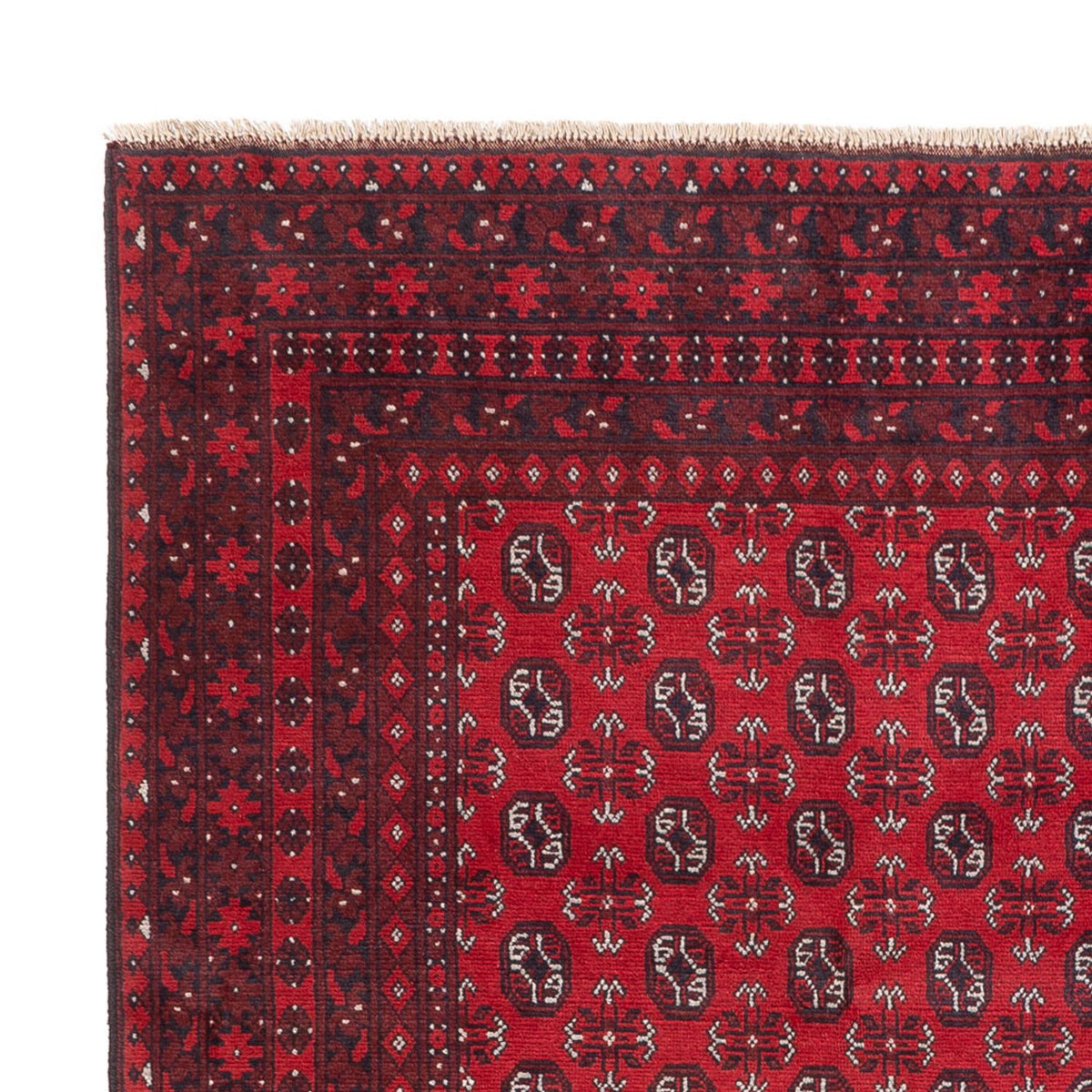Tapis afghan - Filpa - 302 x 245 cm - rouge