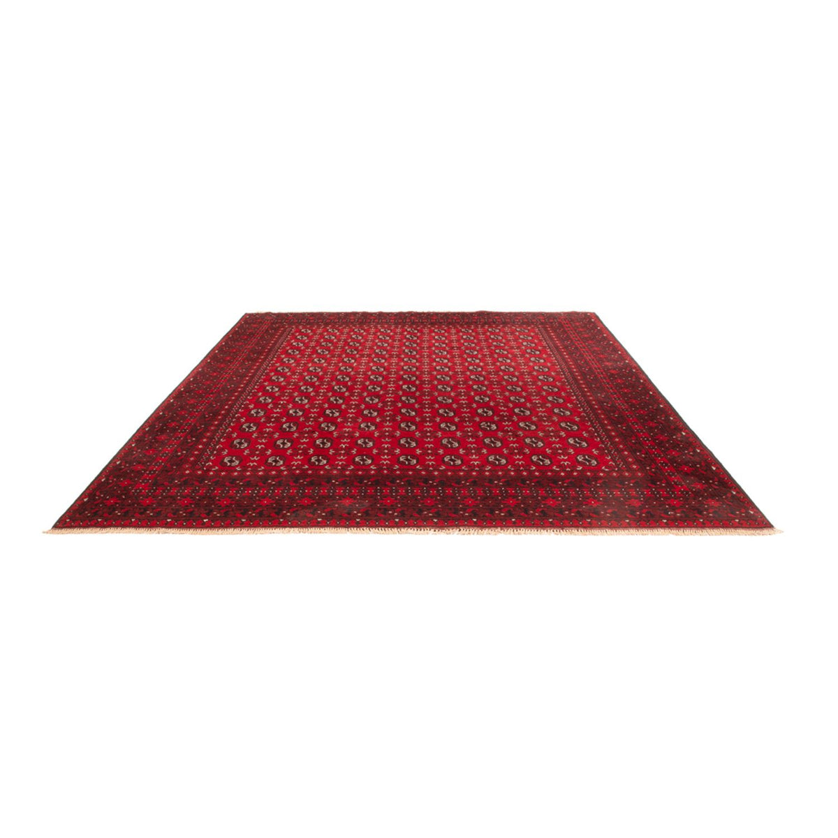 Tapis afghan - Filpa - 302 x 245 cm - rouge