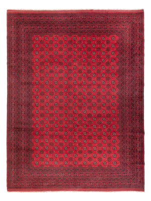 Tapis afghan - Filpa - 404 x 304 cm - rouge