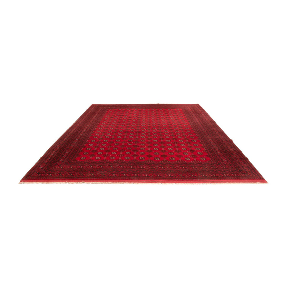 Tapis afghan - Filpa - 404 x 304 cm - rouge