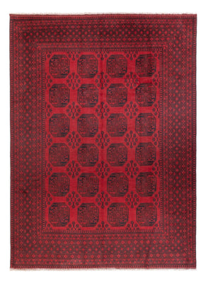 Tapis afghan - Filpa - 346 x 246 cm - rouge