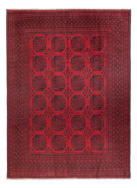 Tapis afghan - Filpa - 346 x 246 cm - rouge