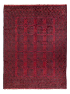 Tapis afghan - Filpa - 343 x 252 cm - rouge