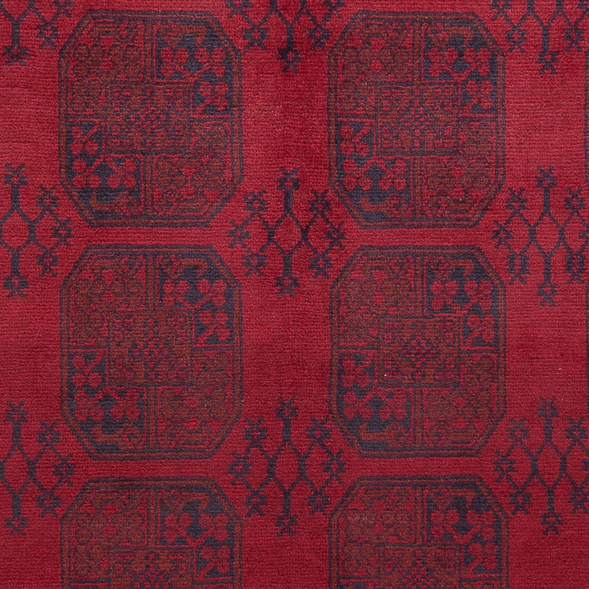 Tapis afghan - Filpa - 343 x 252 cm - rouge