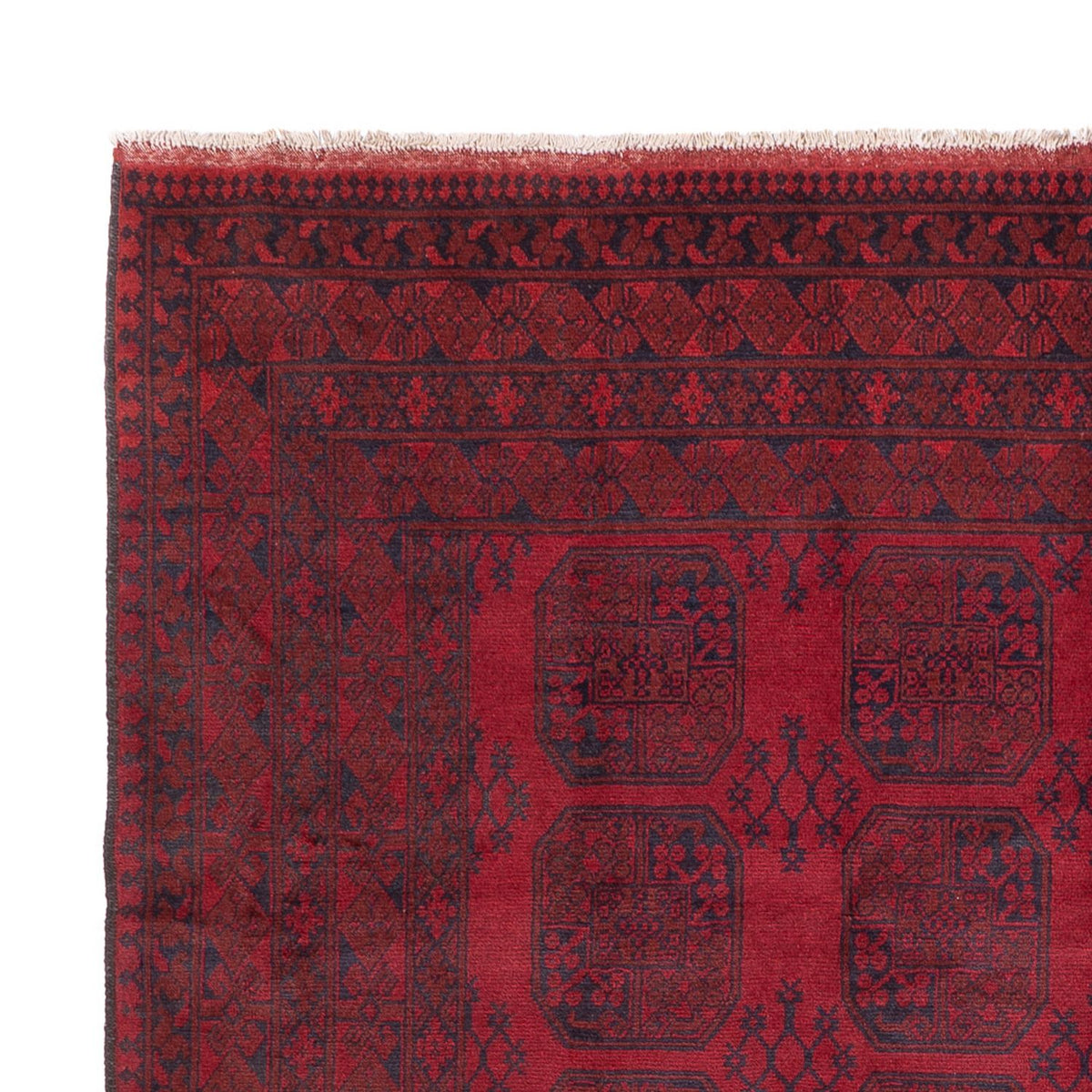 Tapis afghan - Filpa - 343 x 252 cm - rouge