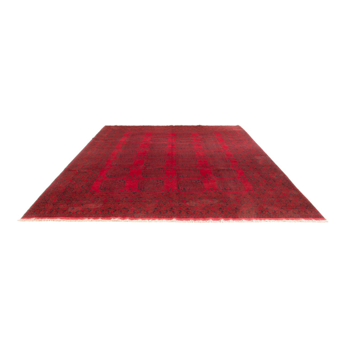 Tapis afghan - Filpa - 343 x 252 cm - rouge