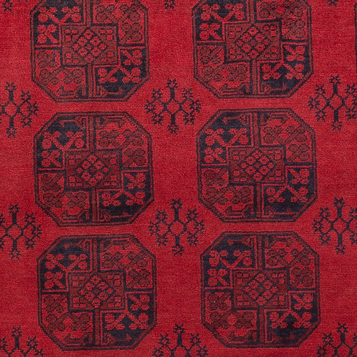 Tapis afghan - Filpa - 345 x 255 cm - rouge