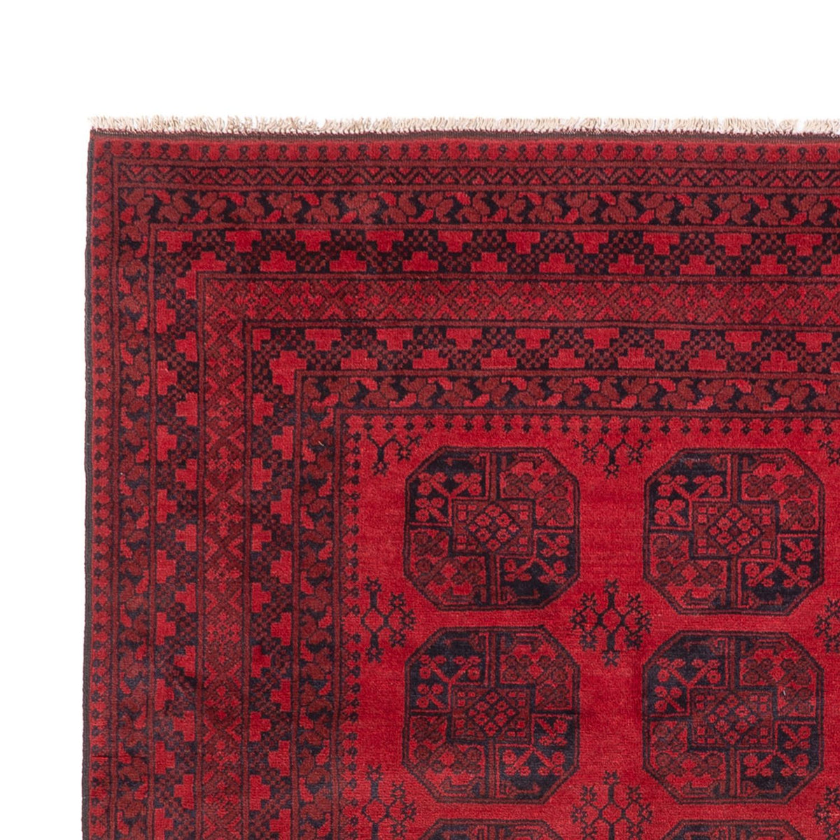 Tapis afghan - Filpa - 345 x 255 cm - rouge