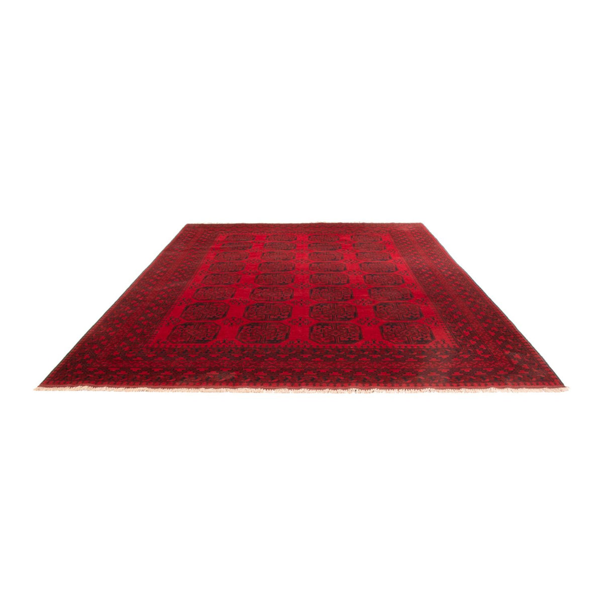 Tapis afghan - Filpa - 345 x 255 cm - rouge
