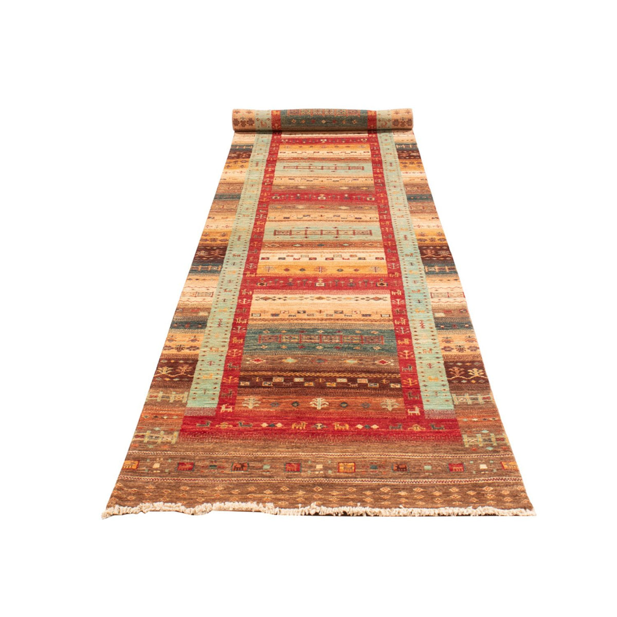 Tapis de couloir Tapis Ziegler - Ariana - 496 x 89 cm - multicolore