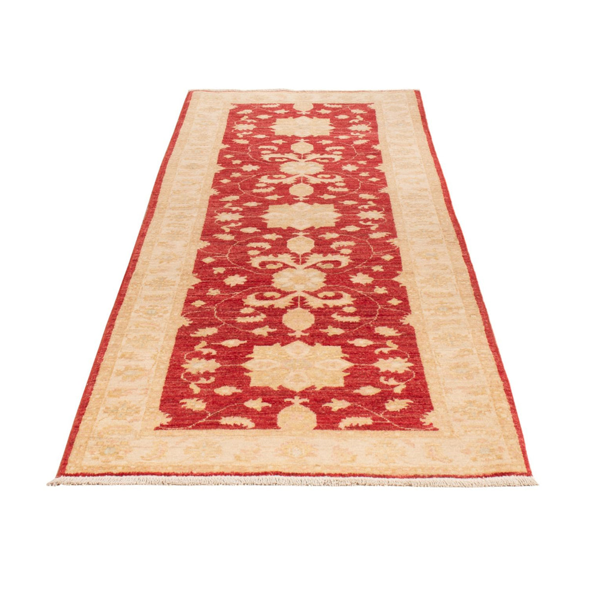 Tapis de couloir Tapis Ziegler - 247 x 80 cm - rouge