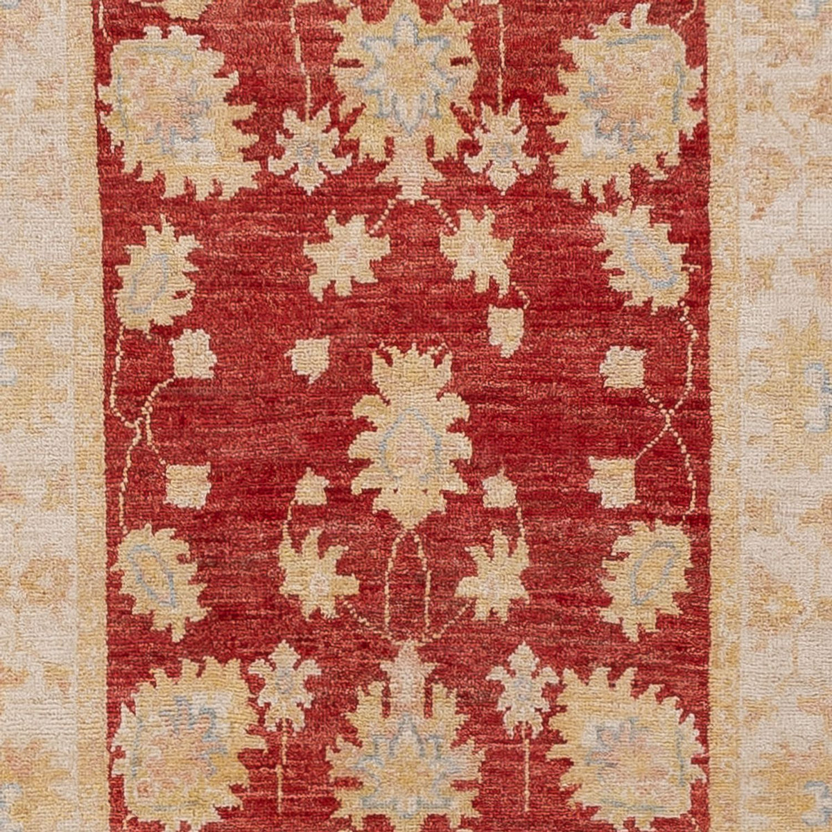 Tapis de couloir Tapis Ziegler - 345 x 81 cm - rouge