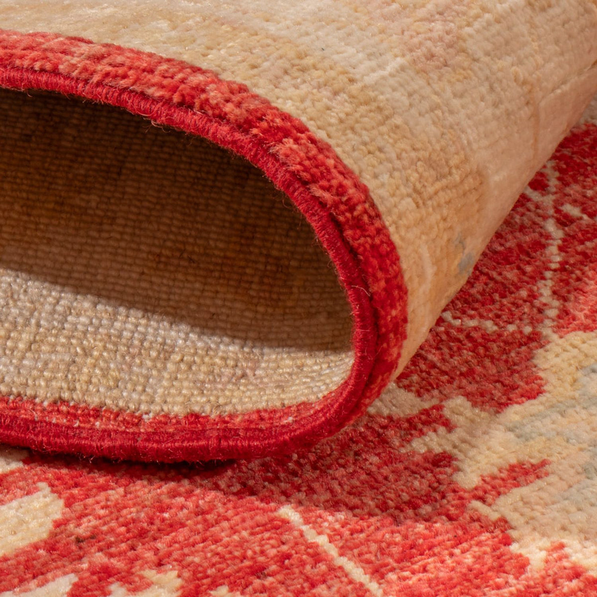 Tapis de couloir Tapis Ziegler - 345 x 81 cm - rouge