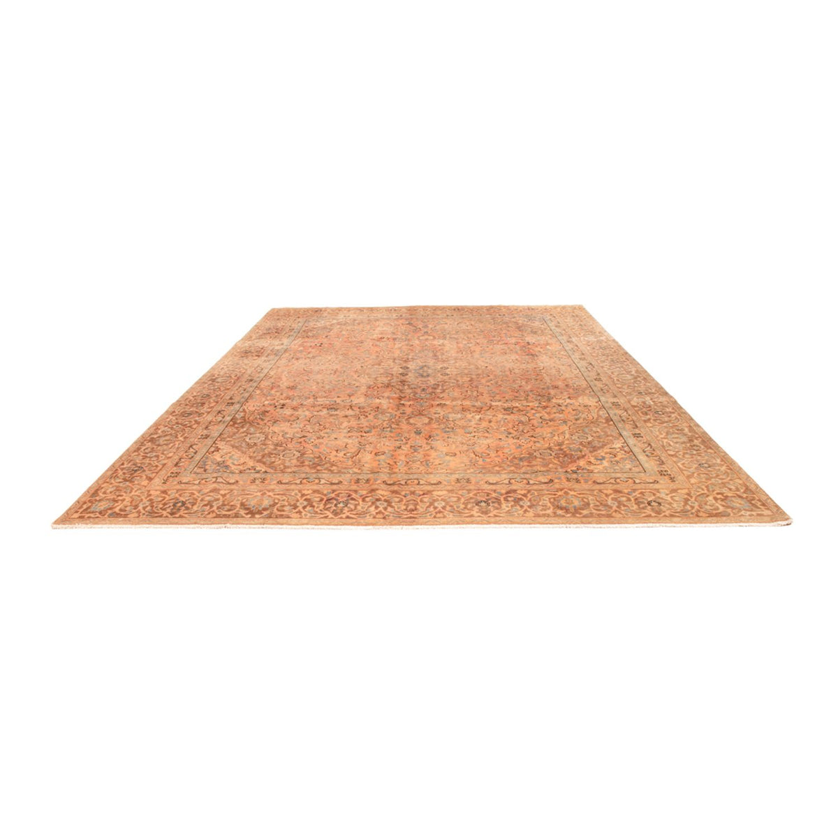 Tapis vintage - 362 x 263 cm - beige foncé