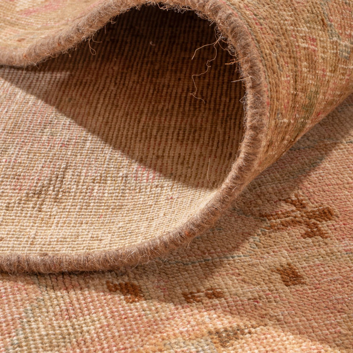 Tapis vintage - 363 x 267 cm - beige foncé