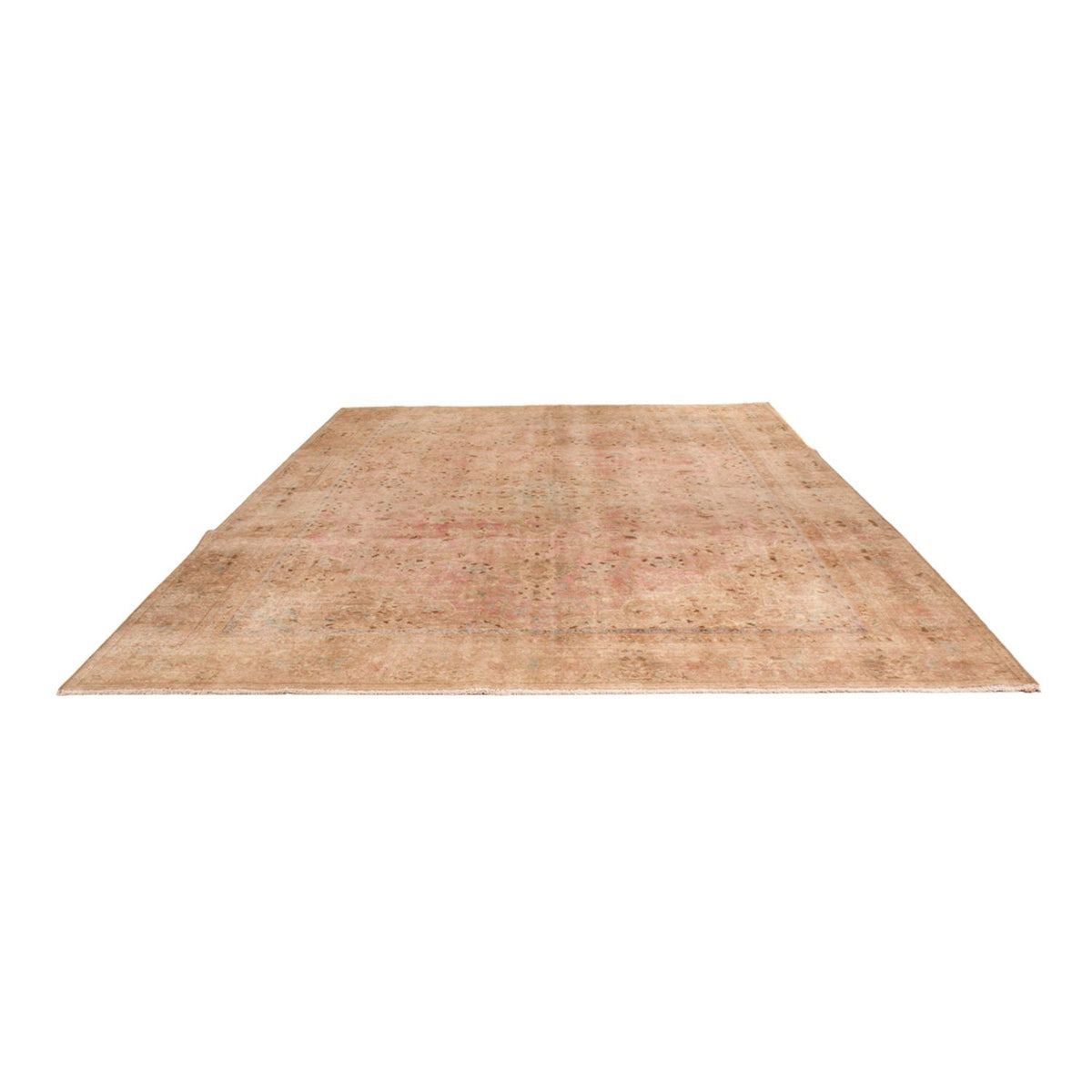 Tapis vintage - 363 x 267 cm - beige foncé