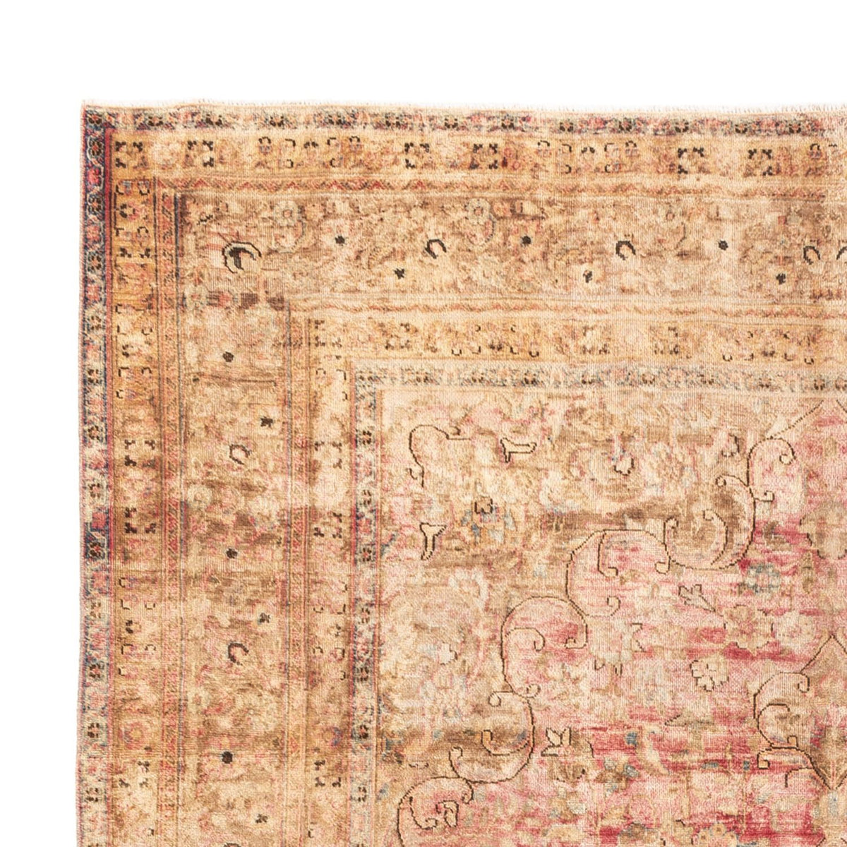 Tapis vintage - 333 x 239 cm - beige foncé