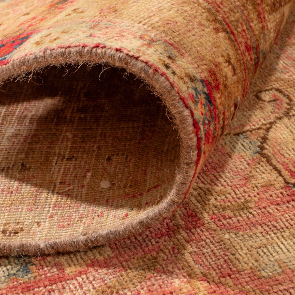 Tapis vintage - 333 x 239 cm - beige foncé