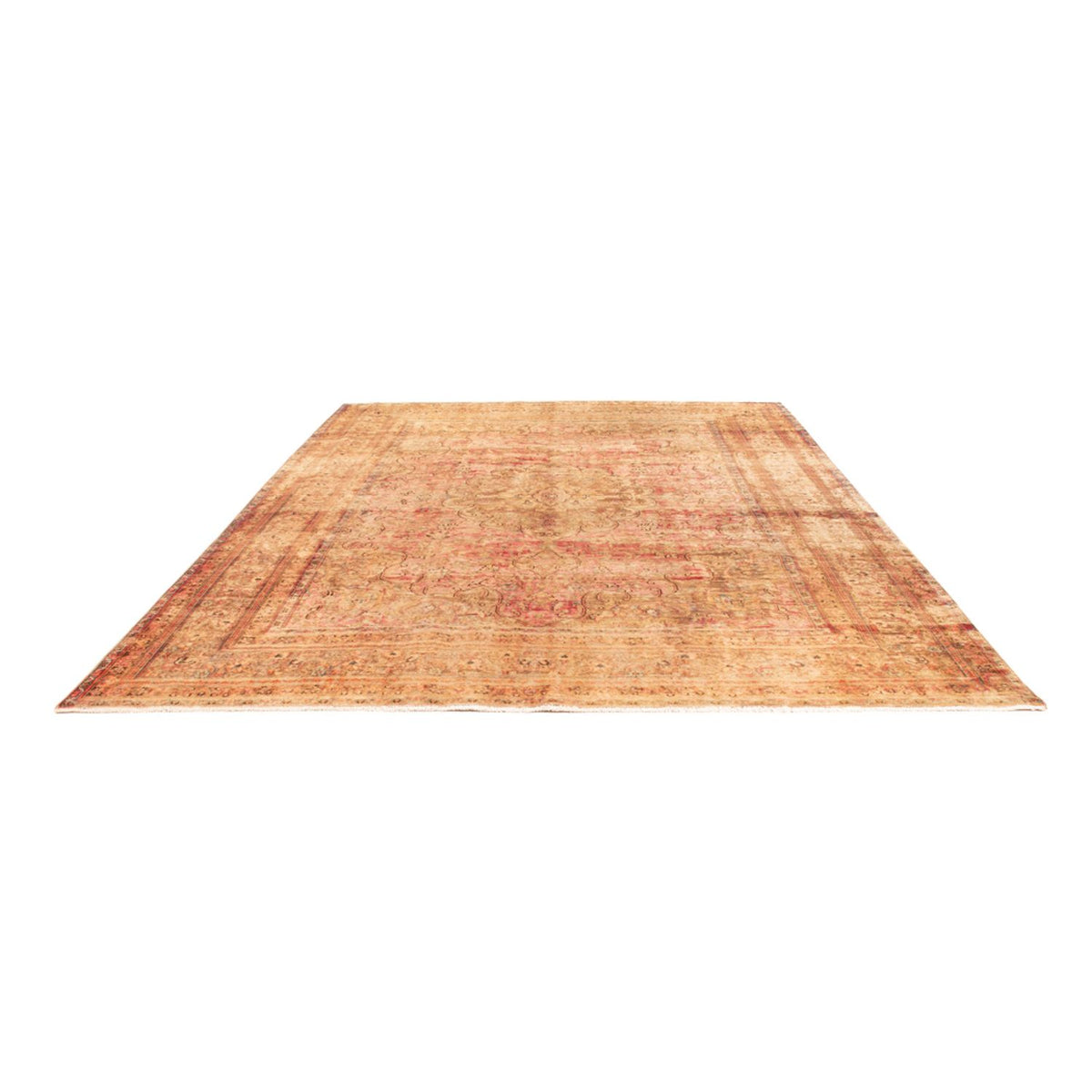 Tapis vintage - 333 x 239 cm - beige foncé
