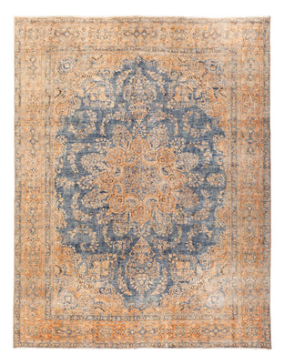 Tapis vintage - 377 x 280 cm - bleu