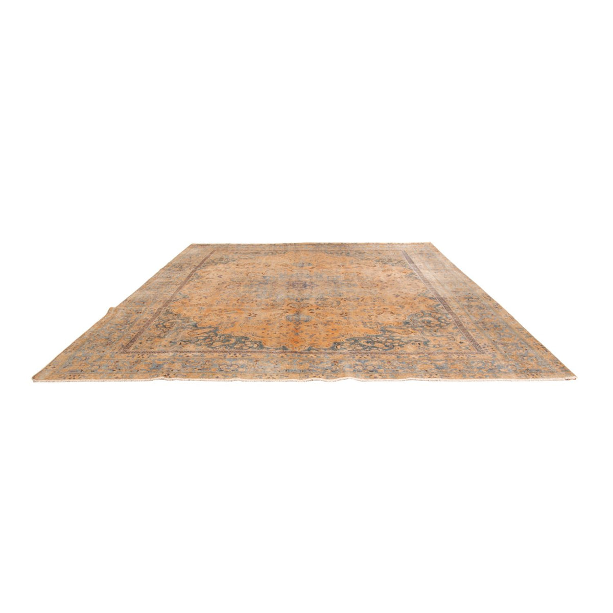 Tapis vintage - 362 x 283 cm - beige foncé