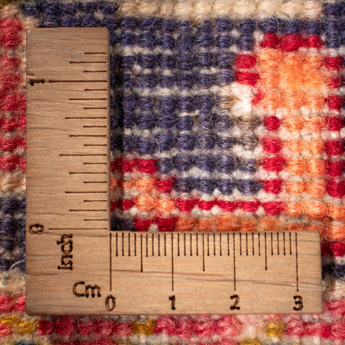 Tapis vintage - 383 x 290 cm - rouille