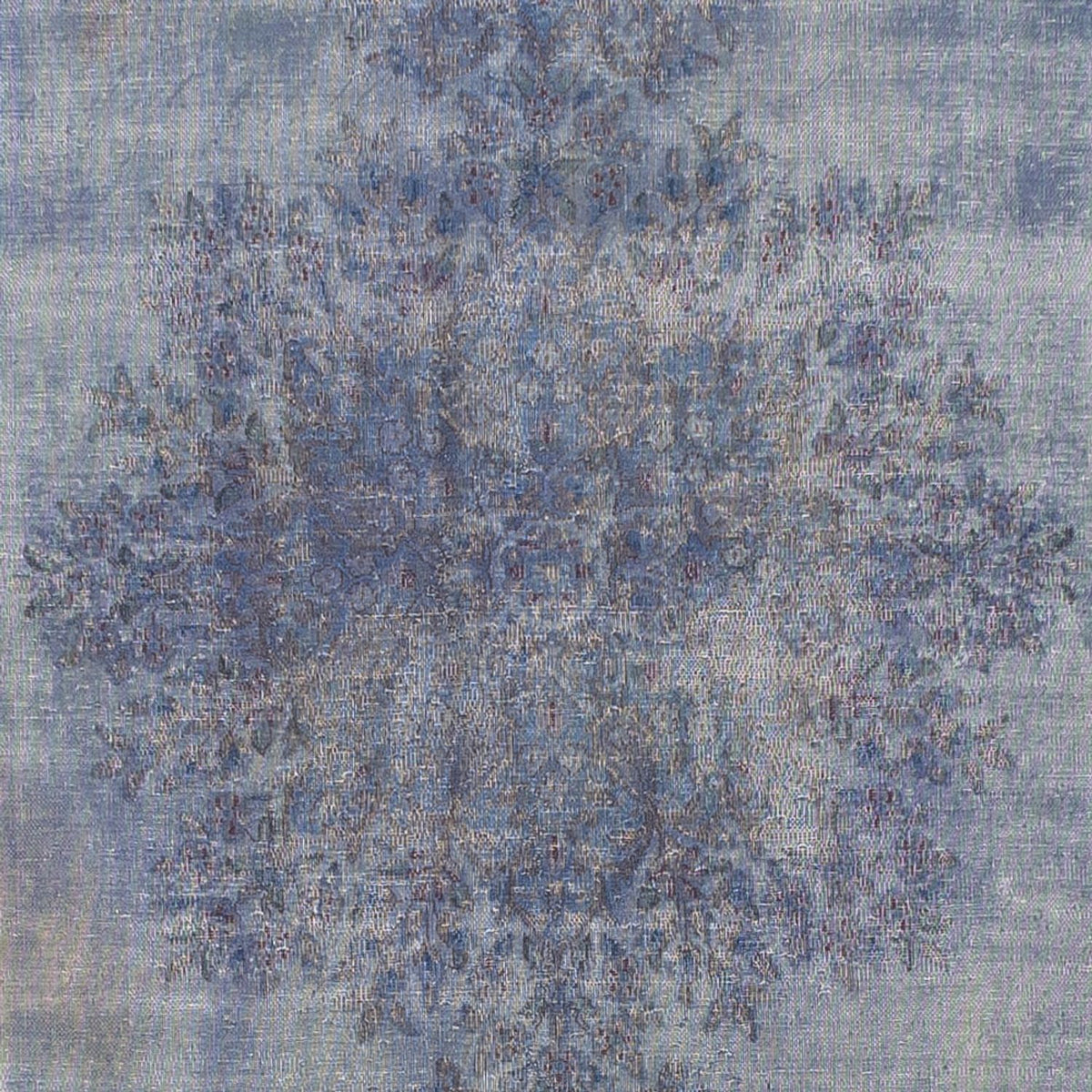 Tapis vintage - 355 x 266 cm - bleu foncé
