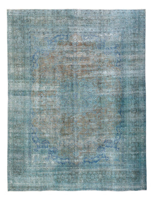 Tapis vintage - 375 x 285 cm - bleu foncé