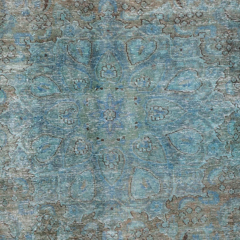 Tapis vintage - 375 x 285 cm - bleu foncé