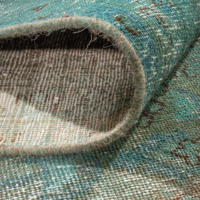 Tapis vintage - 375 x 285 cm - bleu foncé