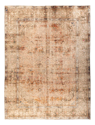 Tapis vintage - 368 x 281 cm - beige foncé