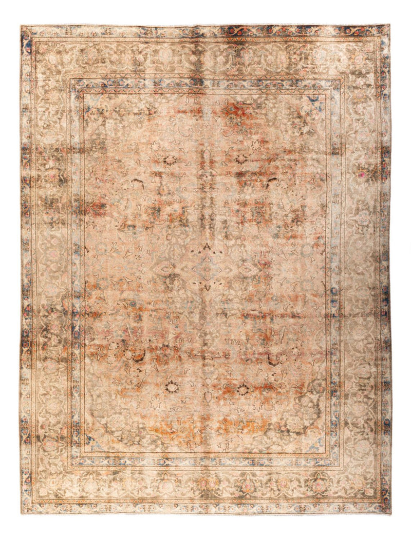 Tapis vintage - 368 x 281 cm - beige foncé