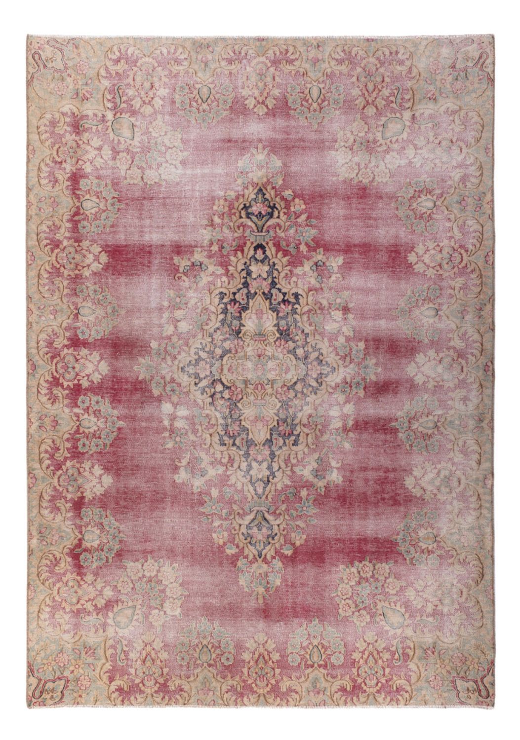 Tapis vintage - 276 x 197 cm - violet