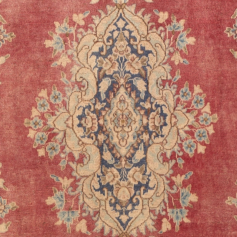 Tapis vintage - 304 x 192 cm - rouge clair