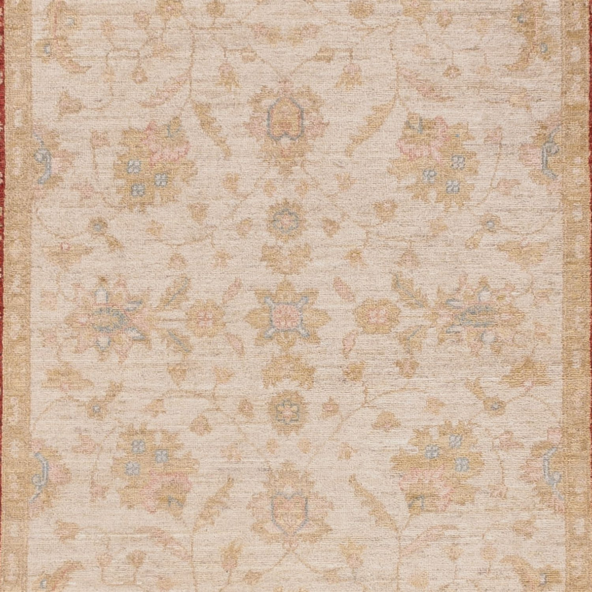 Tapis de couloir Tapis Ziegler - 394 x 121 cm - beige