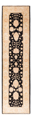 Tapis de couloir Tapis Ziegler - 309 x 78 cm - bleu foncé