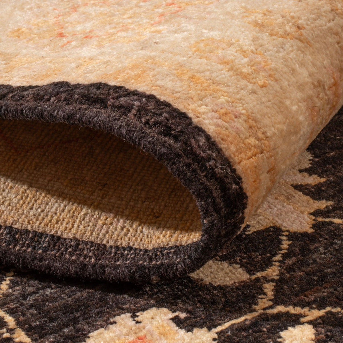 Tapis de couloir Tapis Ziegler - 309 x 78 cm - bleu foncé