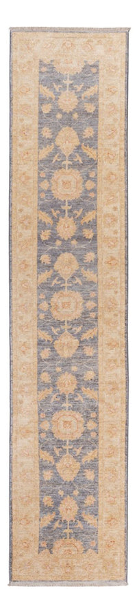 Tapis de couloir Tapis Ziegler - 295 x 61 cm - bleu pétrole
