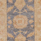 Tapis de couloir Tapis Ziegler - 295 x 61 cm - bleu pétrole