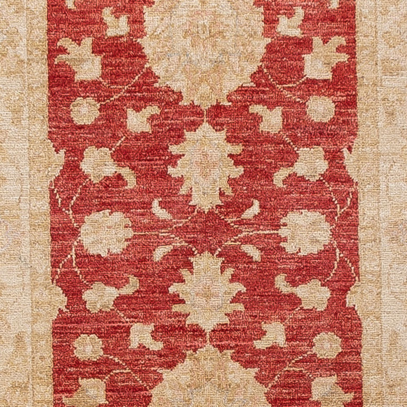 Tapis de couloir Tapis Ziegler - 398 x 83 cm - rouge
