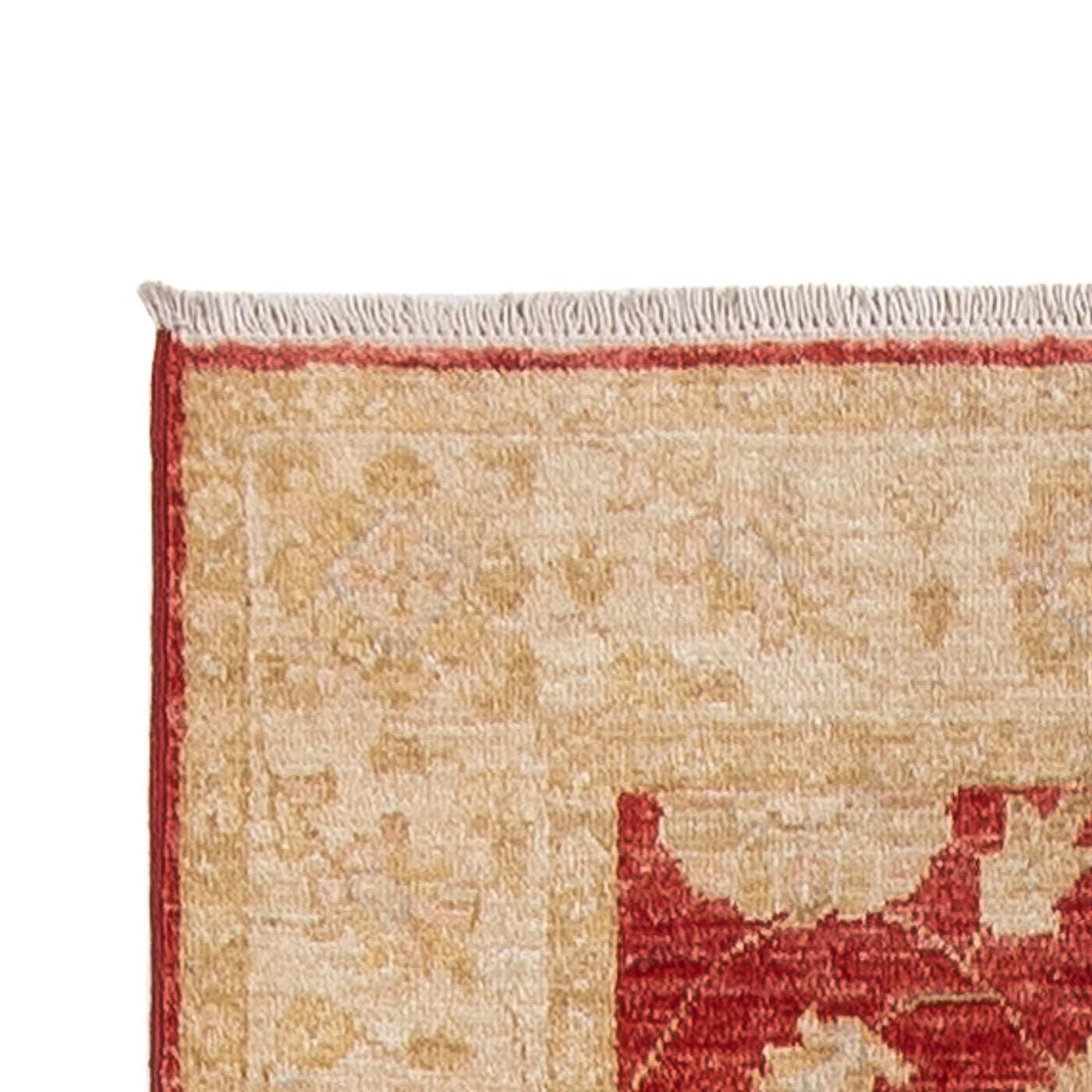 Tapis de couloir Tapis Ziegler - 398 x 83 cm - rouge