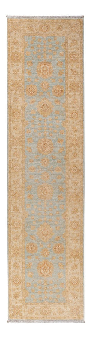Tapis de couloir Tapis Ziegler - 248 x 61 cm - bleu clair