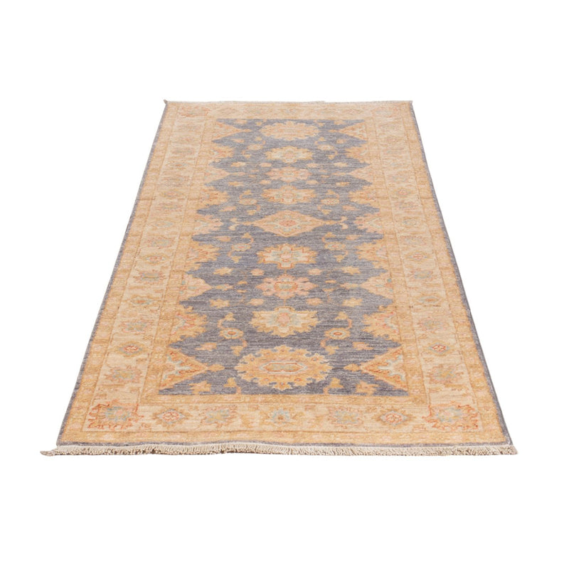 Tapis de couloir Tapis Ziegler - 198 x 72 cm - bleu pétrole