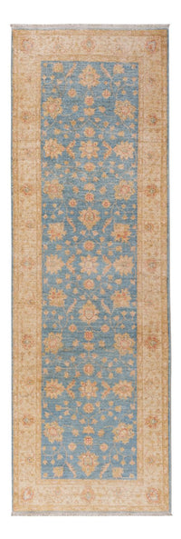 Tapis de couloir Tapis Ziegler - 250 x 80 cm - bleu