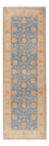 Tapis de couloir Tapis Ziegler - 250 x 80 cm - bleu